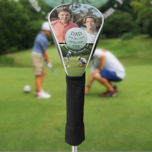 Best Dad better than Par Photo Collage Driver Golf Head Cover