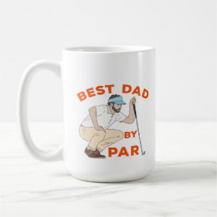 Best Dad By Par Coffee Mug