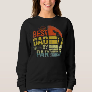 Best Dad By Par Daddy Father's Day Golf Golfer Sweatshirt