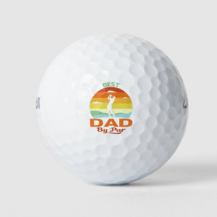 Best Dad By Par Father's Day Golf Shirt Gift Grand Balls