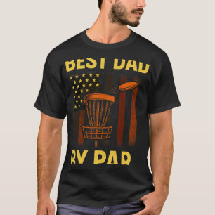 Best Dad By Par - Funny Disc Golf American T-Shirt