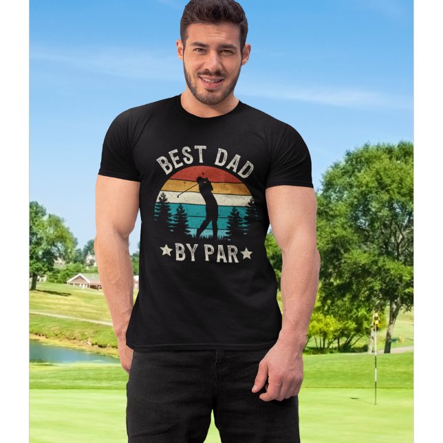 Best Dad By Par Funny Golf Dad T-Shirt (Creator Uploaded)