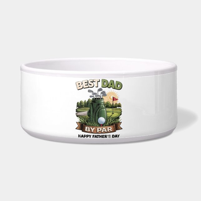 Best Dad By Par Golf Dad Funny (Front)