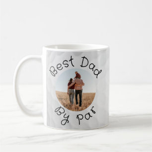 Best Dad By Par Golf Dad Pun Fathers Day Coffee Mug