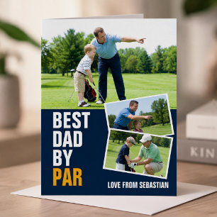 Best Dad By Par Golf Fathers Day Personalised