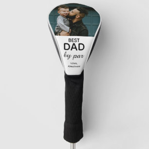 Best Dad by Par Golf Quote with Love Head Cover