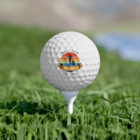 Best Dad By Par Golfing Fathers Day Retro