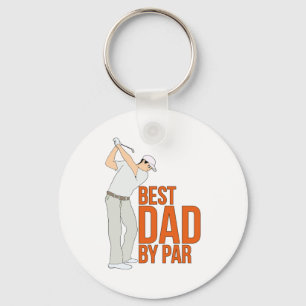 Best Dad By Par Key Ring