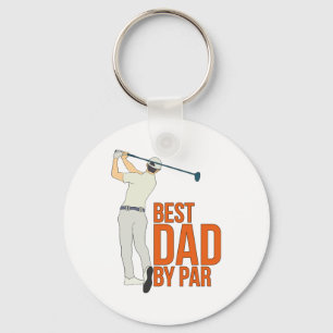 Best Dad By Par Key Ring