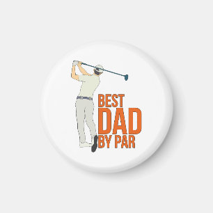 Best Dad By Par Magnet