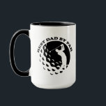 Best Dad By Par Modern Golf Golfing Mug<br><div class="desc">Best Dad By Par Modern Golf Golfing Mug features the text "Best Dad By Par" in trendy modern typography with a silhouette of a golfer playing golf on a golf ball background. Perfect for golf dads for Father's Day,  birthday,  Christmas and more. Created by Evco Studio www.zazzle.com/store/evcostudio</div>