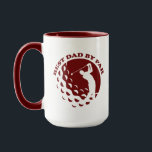 Best Dad By Par Modern Golf Golfing Mug<br><div class="desc">Best Dad By Par Modern Golf Golfing Mug features the text "Best Dad By Par" in trendy modern typography with a silhouette of a golfer playing golf on a golf ball background. Perfect for golf dads for Father's Day,  birthday,  Christmas and more. Created by Evco Studio www.zazzle.com/store/evcostudio</div>