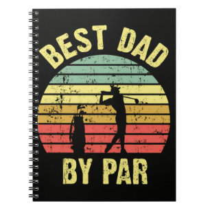 Best Dad By Par Notebook