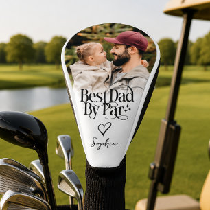 Best Dad By Par Personalised Golf Head Cover