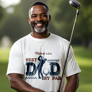 Best Dad by Par Personalised T-Shirt