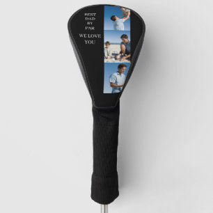Best Dad By Par Photo Cool Golfer Father's Day Gol Golf Head Cover