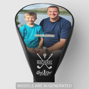 Best Dad By Par Photo Golf Head Cover