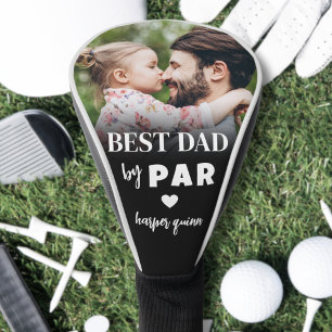 Best Dad By Par Photo Golf Head Cover