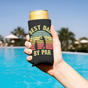 Best Dad By Par Seltzer Can Cooler
