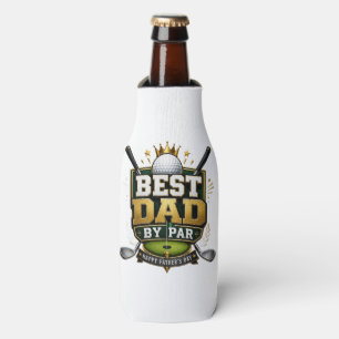 “Best Dad by Par” Theme Bottle Cooler