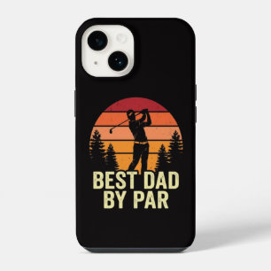 Best Dad By Par Vintage Golf iPhone 14 Case
