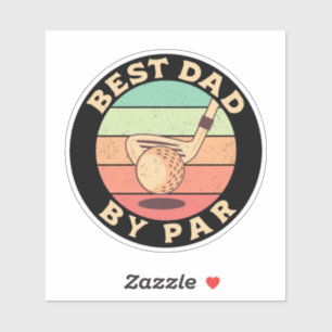 Best Dad By Par Vintage Golf Lover Dad Gifts