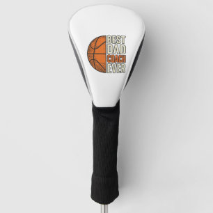 Best Dad Coach Ever Basketball Vintage Vector Desi Golf Head Cover