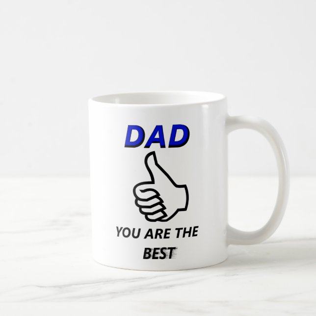 BEST DAD COFFEE MUG (Right)