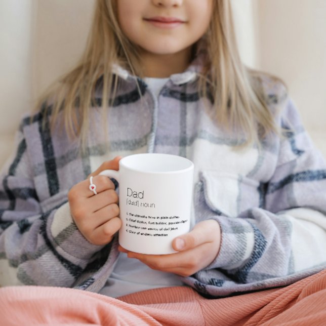 BEST DAD DEFINITION WITH PHOTO | FATHERS DAY MUG (Creator Uploaded)