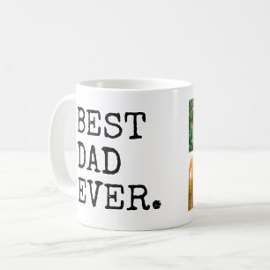 Best Dad Ever 4 Photo Collage Coffee Mug