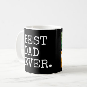 Best Dad Ever 4 Photo Collage Coffee Mug