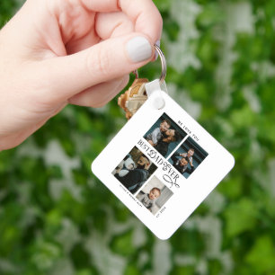  Best Dad Ever 4 Photos Modern Fathers Day Gifts Key Ring