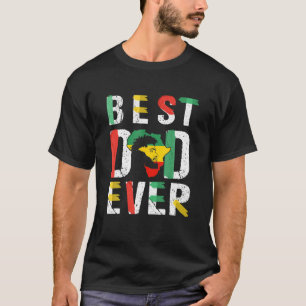 Best. Dad. Ever. African Mens Junenth Father's Day T-Shirt