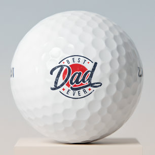Best Dad Ever All American Golf Balls