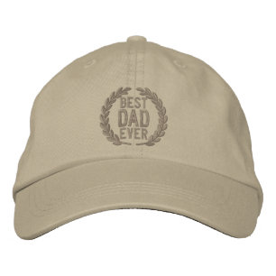 Best Dad Ever All Star SuperDad Embroidery Embroidered Hat