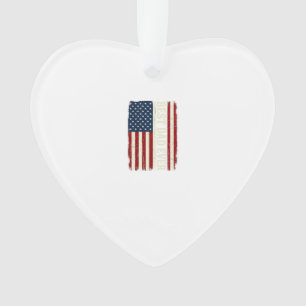 Best Dad Ever American Flag Vintage Vector Shirt_1 Ornament