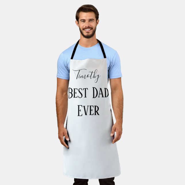 Best Dad Ever Apron (Worn)