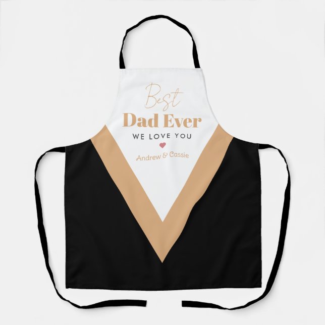 Best dad ever apron (Front)
