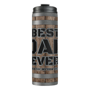 Best Dad Ever Beer Barrel Thermal Tumbler
