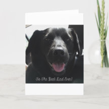 Best Dad Ever Black Dog Design