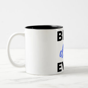 Best Dad Ever Black Two-Tone Coffee Mug