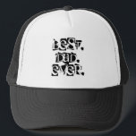 Best Dad Ever Black White Distressed Typography Trucker Hat<br><div class="desc">This hat contains simple message in black and white distressed grunge typography: Best. Dad. Ever. The perfect birthday or Father's Day gift for the Dad who's the best in the world.</div>
