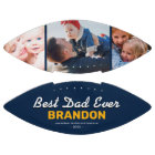 Best Dad Ever Blue Custom Photo