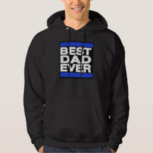 Best Dad Ever Blue Hoodie