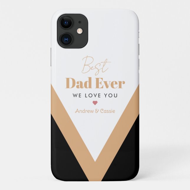 Best dad ever Case-Mate iPhone case (Back)