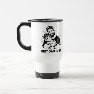 Best Dad Ever Coffee – Funny & Heartwarming Travel Mug