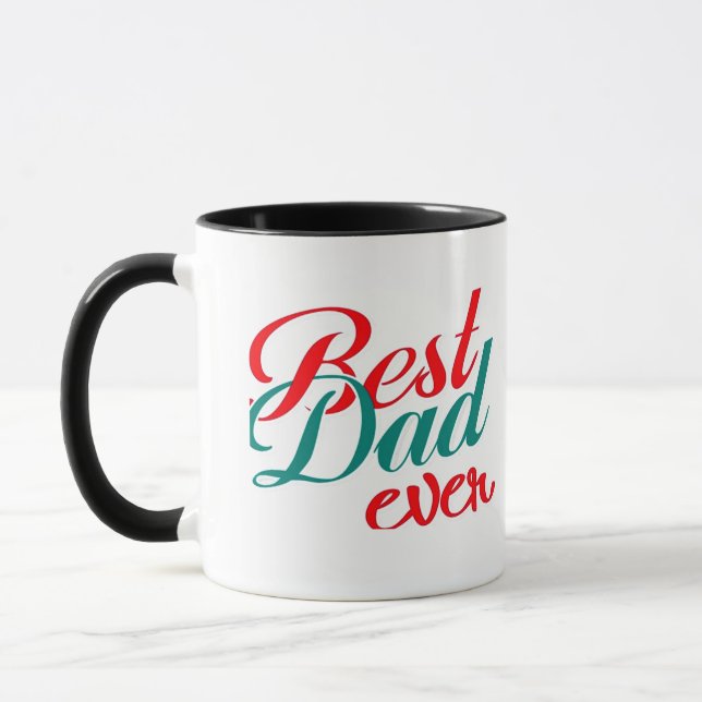 Best Dad Ever Coffee Mug (Left)