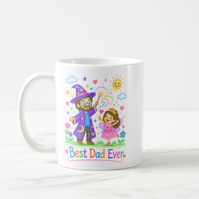 Best Dad Ever Coffee Mug (Left)