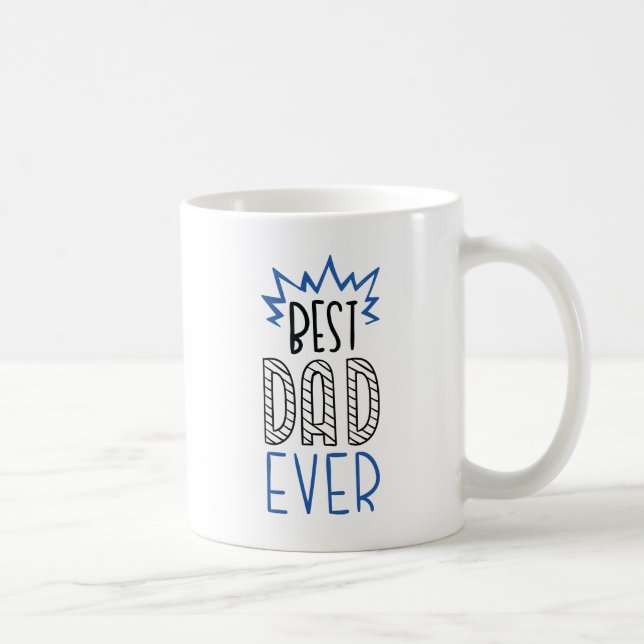 Best Dad Ever Coffee Mug (Right)