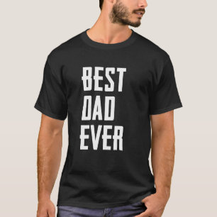 Best Dad Ever Cool Dad Illustration Graphic Design T-Shirt
